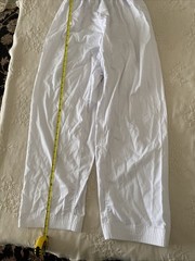 MOOTO Challenger Uniform White Pants Only WT (World Taekwondo) TKD 190(5) New