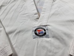 Ace Taekwondo Academy Top Only Size 4/180