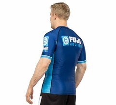 Fuji MMA BJJ Jiu Jitsu ShortSleeve Short Sleeve LS Rashguard – Blue