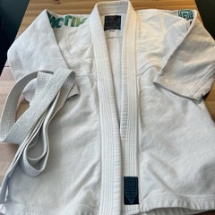 HYPNOTIK Gi Mens Size A3L White Kimono Jiu Jitsu Uniform Top MMA Heavy Cotton