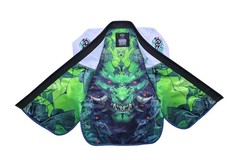 Inner Sublimated Embroidered Brazilian Jiu Jitsu (BJJ) GI KIMONO white