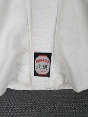Mikado karate suit gis gui judo student used size 000