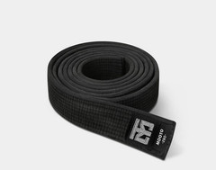 MOOTO Vintage Mooin Black&Siver Belt 4.5cm TKD Taekwondo Martial Arts Authentic