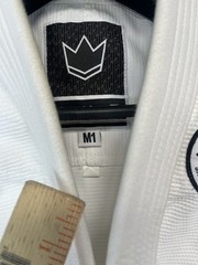 One Jiu Jitsu Kingz Brazilian Kimono White Size M1 Top Only See Pics