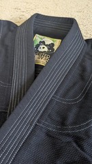 Inverted Gear BJJ Jiu-Jitsu Gi Uniform Set Jacket & Pants Black Size A1S