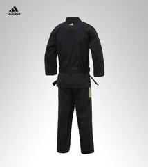 Adidas ADI-OPEN Dobok Boy’s Champion Uniform Black Taekwondo Hapkido Karate TKD
