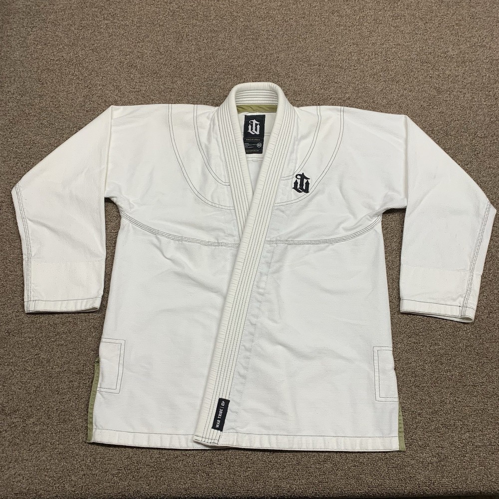 War Tribe Rival Jacket Jiu Jitsu Women’s Size W2 White BJJ Martial Arts Uniform