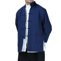 Bruce Lee Kung Fu Wingchun Coat Jacket Martial Arts Taichi Uniform Men Tang Suit