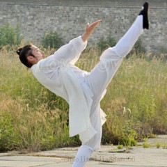 3 Pieces Wudang Taoist Robe Kung Fu Tai Chi Suit Martial Arts Wu Shu Uniform