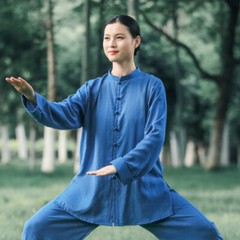Summer Breathable Short Sleeve Kung Fu Shirts Wing Chun Training Vintage Sport