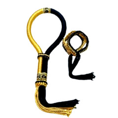 Handmand Head Armband Muay Thai Mongkol Prajiat MMA Yellow Gold Black Thai Boxin