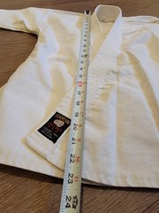 Tokyono Martial Arts Uniform Gi Size 0 White Cotton