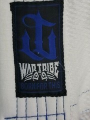 WAR TRIBE White Men’s Gi, Size C4. Jiu Jitsu.Pant & Shirt
