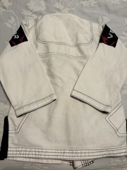 Vector Sports Gear Attila Black Brazilian Jiu Jitsu Gi Top Only – Kids Size K1