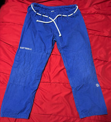 Sanabul Size A0 Model Zero Jiu Jitsu Blue BJJ Gi Uniform Jacket & Pants