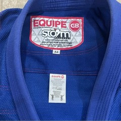 Gracie Barra Storm Kimonos Jiu Jitsu Gi Blue A4 Adult