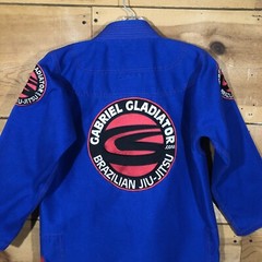 Jiu Jitsu MMA Gi Uniform Gabriel Gladiator BJJ M3 GI Mens Size Medium Blue