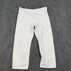 Gracie Academy Jiu-Jitsu Gi Set Mens Large 4/170 White Kimono Pants Belt Weave