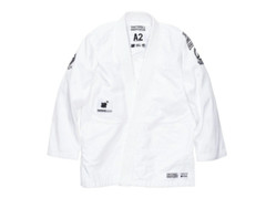 Men’s Shoyoroll Batch 31 UND BJJ RVCA GI 450 GSM Kimono Suit White With Bag