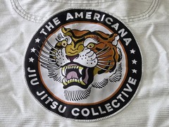 Youth Kids Size K2, Brazilian Jiu-Jitsu Top & Belt, Tiger Patch, Breakpoint