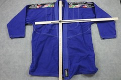 Shoyoroll BJJ Gi Jacket Kimono Top A3 Large Blue Mens Jiu Jitsu Competition Gi