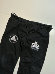 Jean Jacques Machado Brazilian Jiu Jitsu BJJ Ripstop Gi Black Uniform Pants A-5