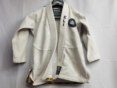 Kingz Size M1 Kimonos BJJ Top White Fighting Cotton Martial Arts Basic See Pics