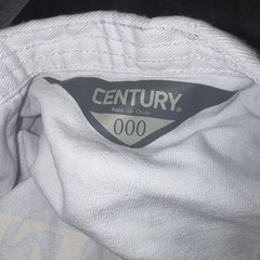 Bold Look & Century Martial Arts Karate Top Size 00 & 000 White USA Karate (36)