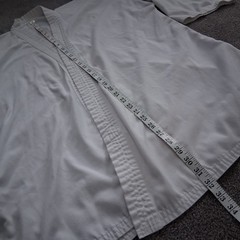 White Martial Arts Uniform Gi Suit Martial Arts World Logo Jacket & Pants Large