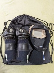 Japanese Kendo Kote Men Bogu Armor Set Size L High School With Bag