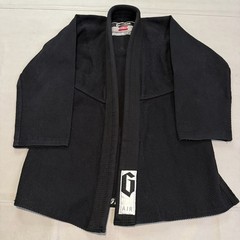 Gameness Youth Kids Jiu Jitsu Gi Top BJJ MMA Black Air Lightweight-Size C1-4874