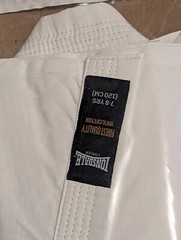 Lonsdale London 3 Piece Martial Arts Judo Suit White ages 7-8 Height 120cm