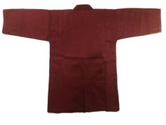 IAIDO broad SLEEVE RED GI large sleeves T/C jacket japanese kimono top COSPLAY
