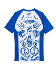 Albino & Preto Rashguard And MMA Shorts Set
