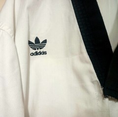 RARE VTG Adidas Taekwondo Uniform (Dobok) Tae Kwon Do Size 5/XL