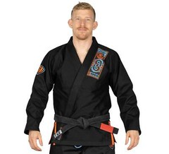 Fuji Lightweight Valiant Strength Edition Mens Brazilian Gi Jiu-Jitsu BJJ Black