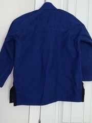 Youth Jiu Jitsu Gi *Gameness Air Gi* Size 00 Blue BJJ Kimono Top Only EUC