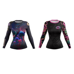 Womens Rashguard For BJJ MMA Jiu Jitsu No Gi Brazilian Jiu Jitsu Compression
