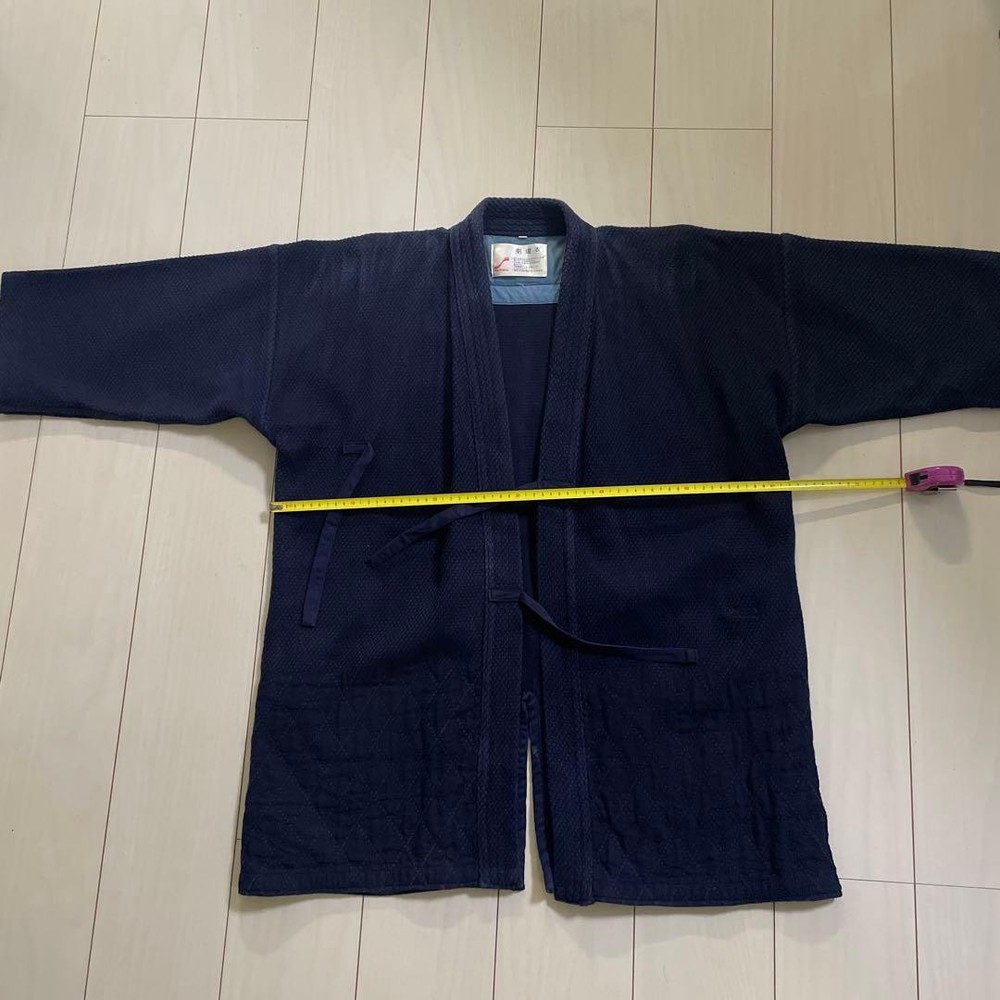 Japanese Kendo Gi Jacket Uniform No 3 Cotton Navy Blue Martial Arts Wear