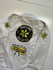 Saulo Ribeiro BJJ Brazilian Jiu Jitsu MMA Judo Gi Uniform Set Kimono + Pant A2