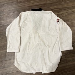Adidas World Taekwondo Federation Top White 210 CM Uniform Long Sleeve Pullover