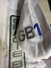 Gracie Barra GB1 Edition Kimono White Set Top, Pants & Belt Size A1 Jiu-Jitsu