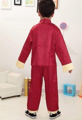 Costume Traditional Chinese Boy Dragon Kung Fu Outfit Tang Costume