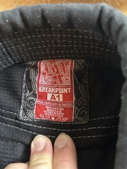 Breakpoint A1 Black Jiu-Jitsu Gi Jacket, Pants & White Belt Set Adult Unisex