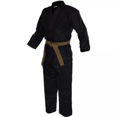 Brazilian Jiu Jitsu Suits Uniform Adults Unisex Black