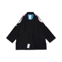 Albino and Preto BRG COMP GI BLACK BJJ 450 GSM BJJ Jiu Jitsu Kimono