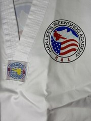 NEW Best Sang Moo Sa Taekwondo Uniform Dobok Size 0 (140cm) Han Lee’s Academy