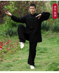 New Men’s Cotton Kung Fu Tai Chi Uniform Martial Arts Wushu Taiji Wing Chun Suit