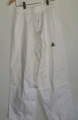 Adidas Taekwondo Uniform Top And Bottom (Size 150cm Size 1) No Belt