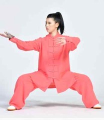 Linen And Cotton Martial Art Uniform Tai Chi Clothes Kung Fu Training Clothes
